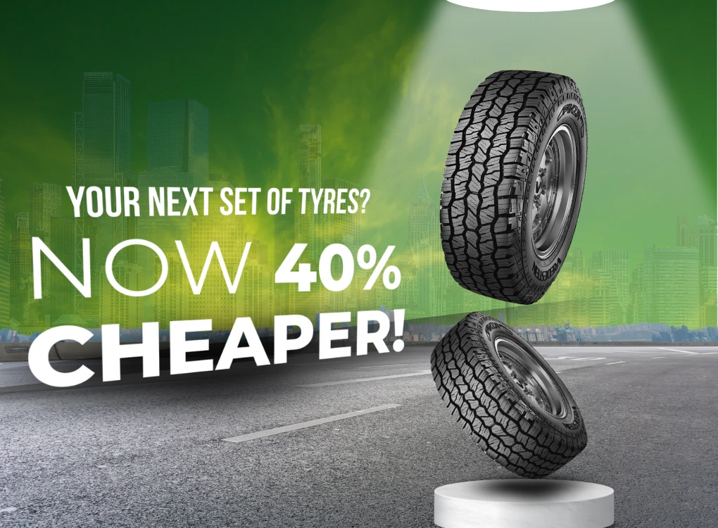 NOW 40 % CHEAPER